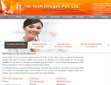 Tablet Screenshot of hitechinfogen.org